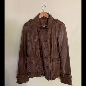 Anthropologie Idra Leather Jacket